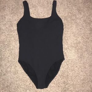 Athleta One Piece Black Swimsuit (NWOT)